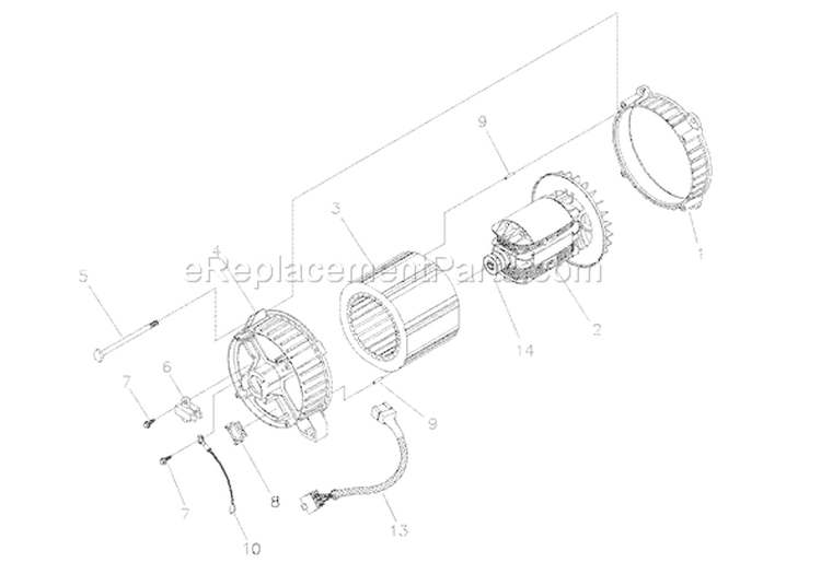 Page A Diagram and Parts List for 030248-2  Briggs and Stratton Generator